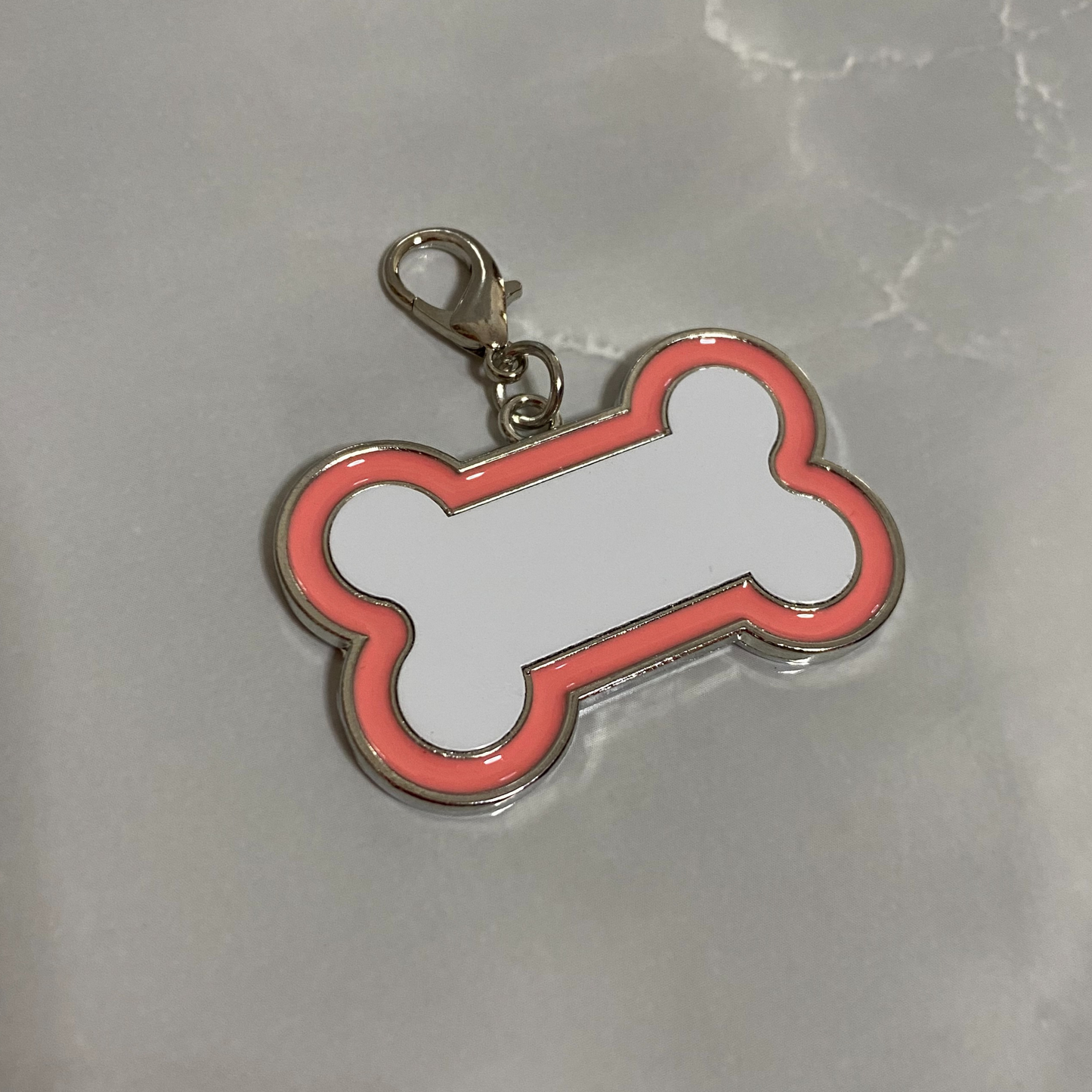 Dog tag pink