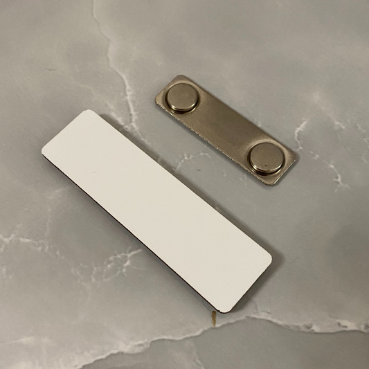 Sublimation MDF name badge