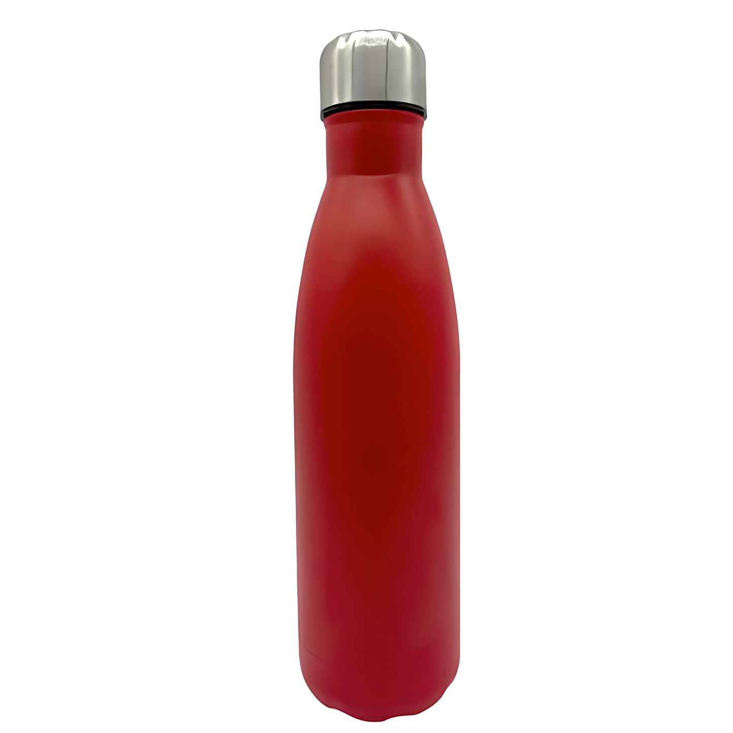 Double Wall Stainless Steel 500ml Engraving Water Bottle Red