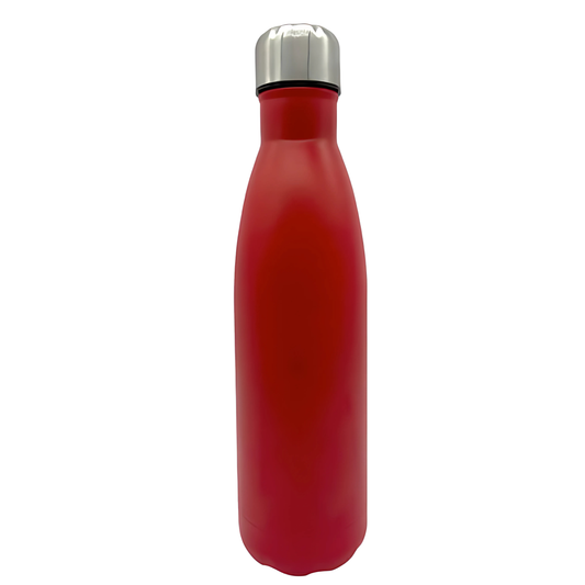 Double Wall Stainless Steel 500ml Engraving Water Bottle Red