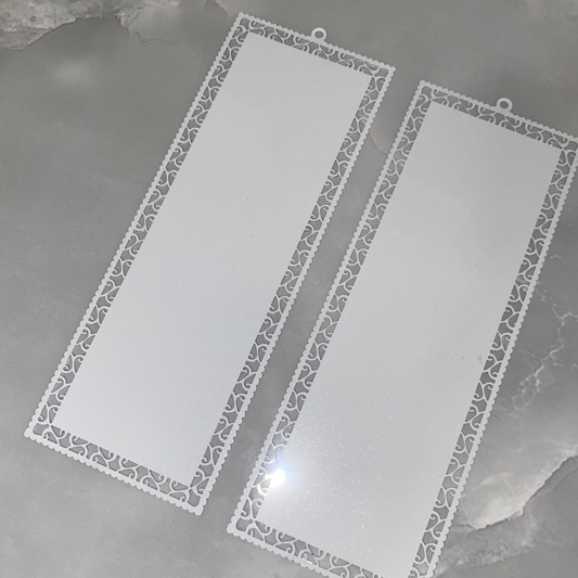 Sublimation bookmark white