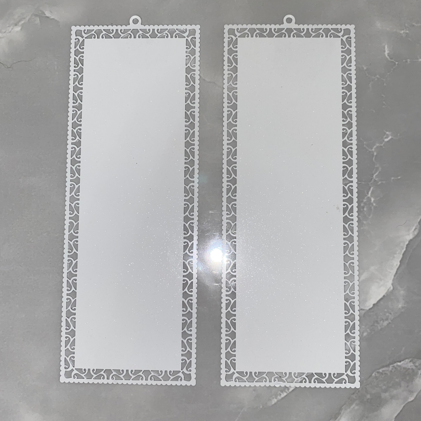 Sublimation bookmark white