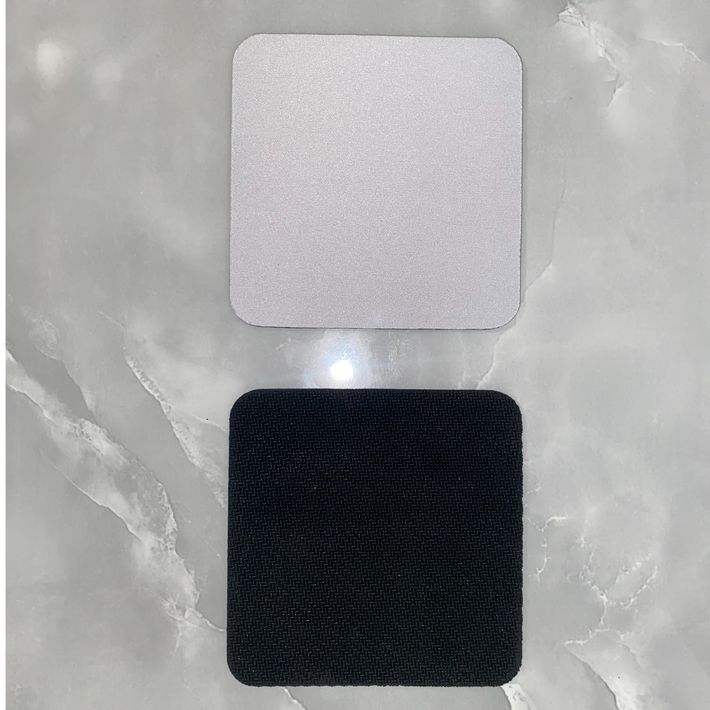 Sublimation square rubber coasters