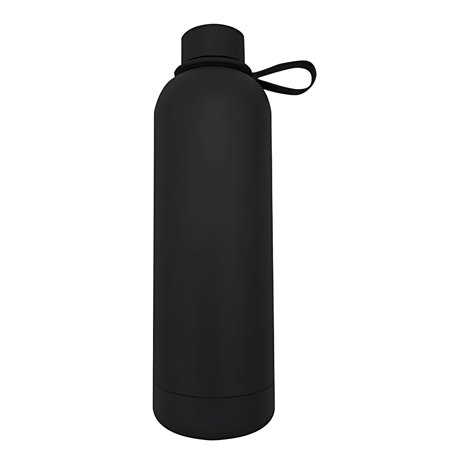 Double Wall Stainless Steel Engraving Luxury 750ml Water Tommy Black