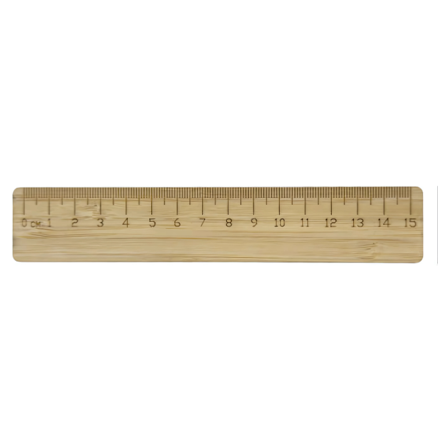 Engraving 15cm Bamboo Ruler