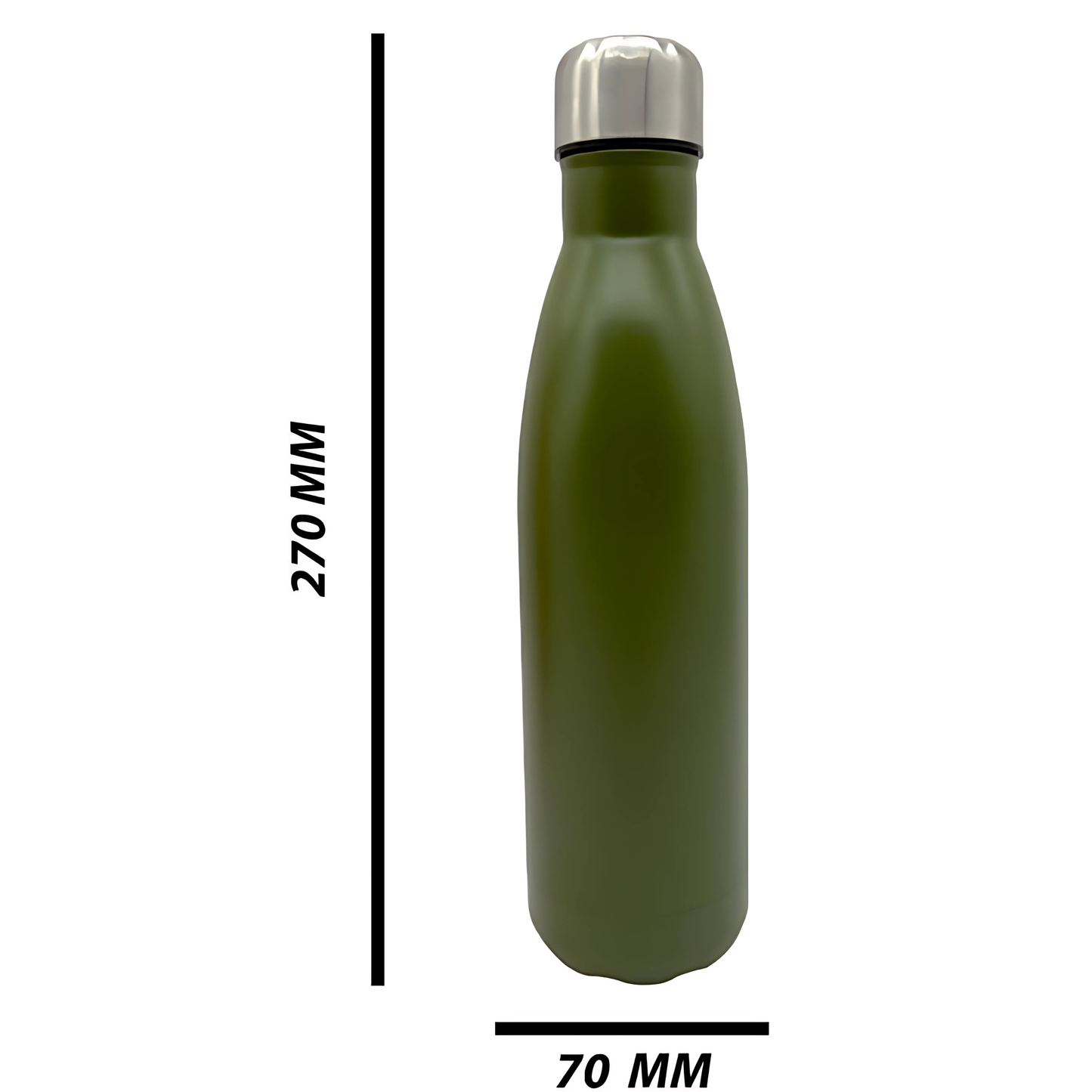 Double Wall Stainless Steel 500ml Engraving Water Bottle Camo