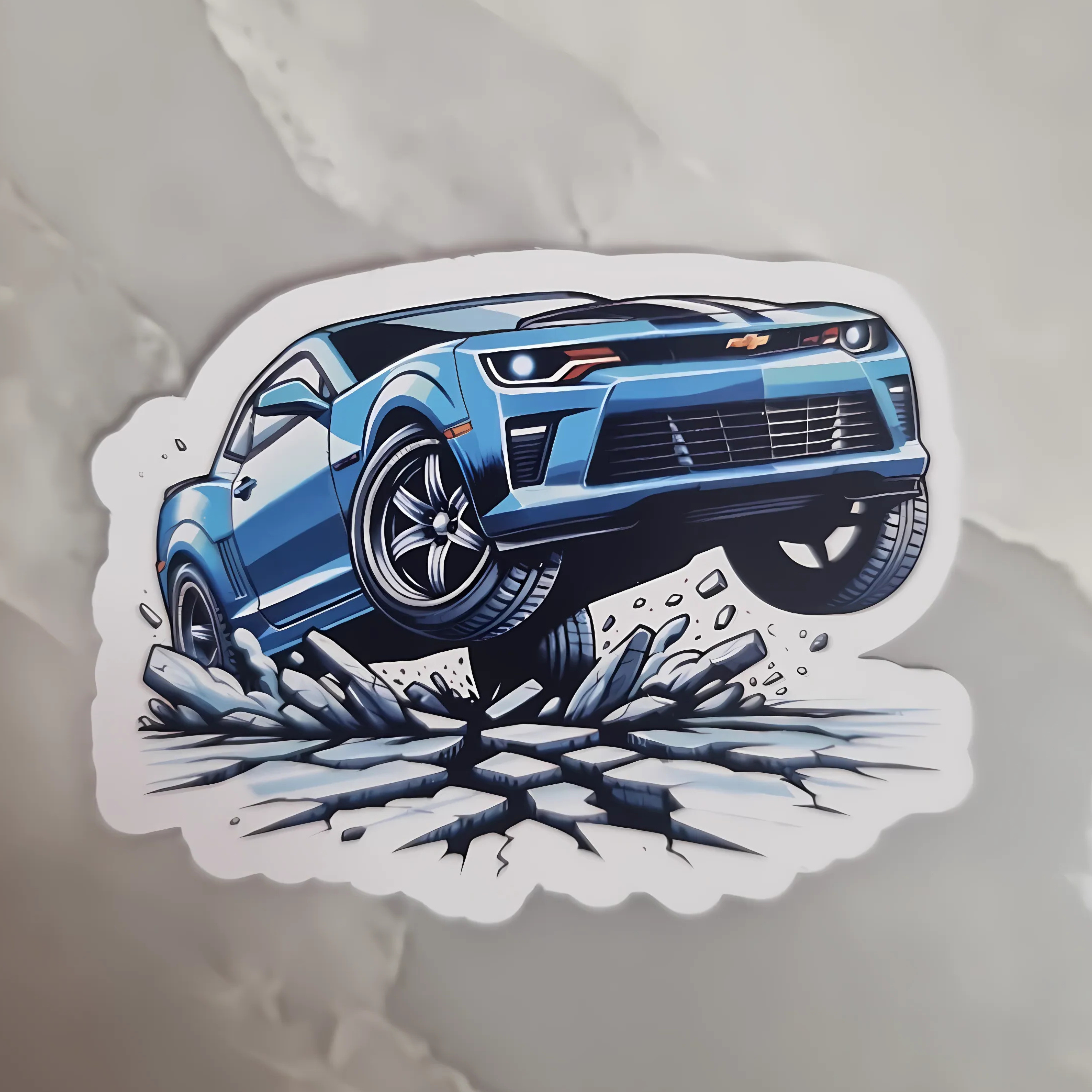 Car printed stickers – Graphink_Print_Design