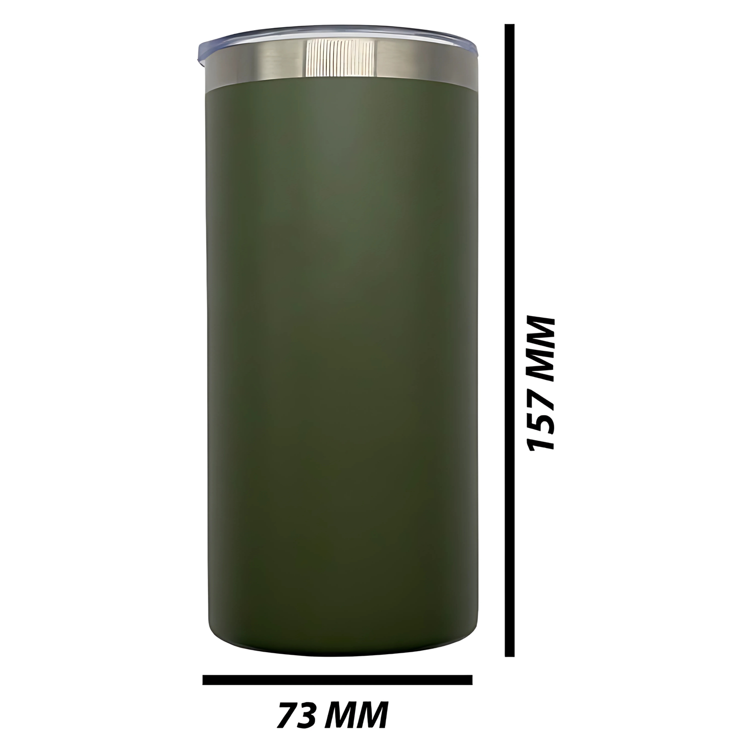 Double wall stainless steel 15oz engraving skinny tumbler Camo