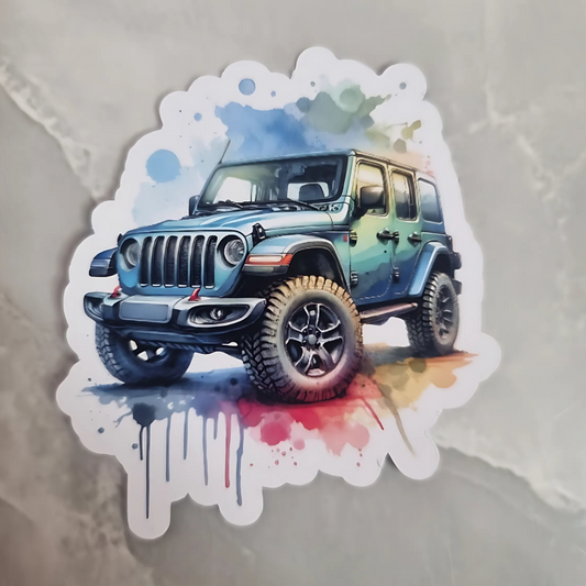 Car printed stickers