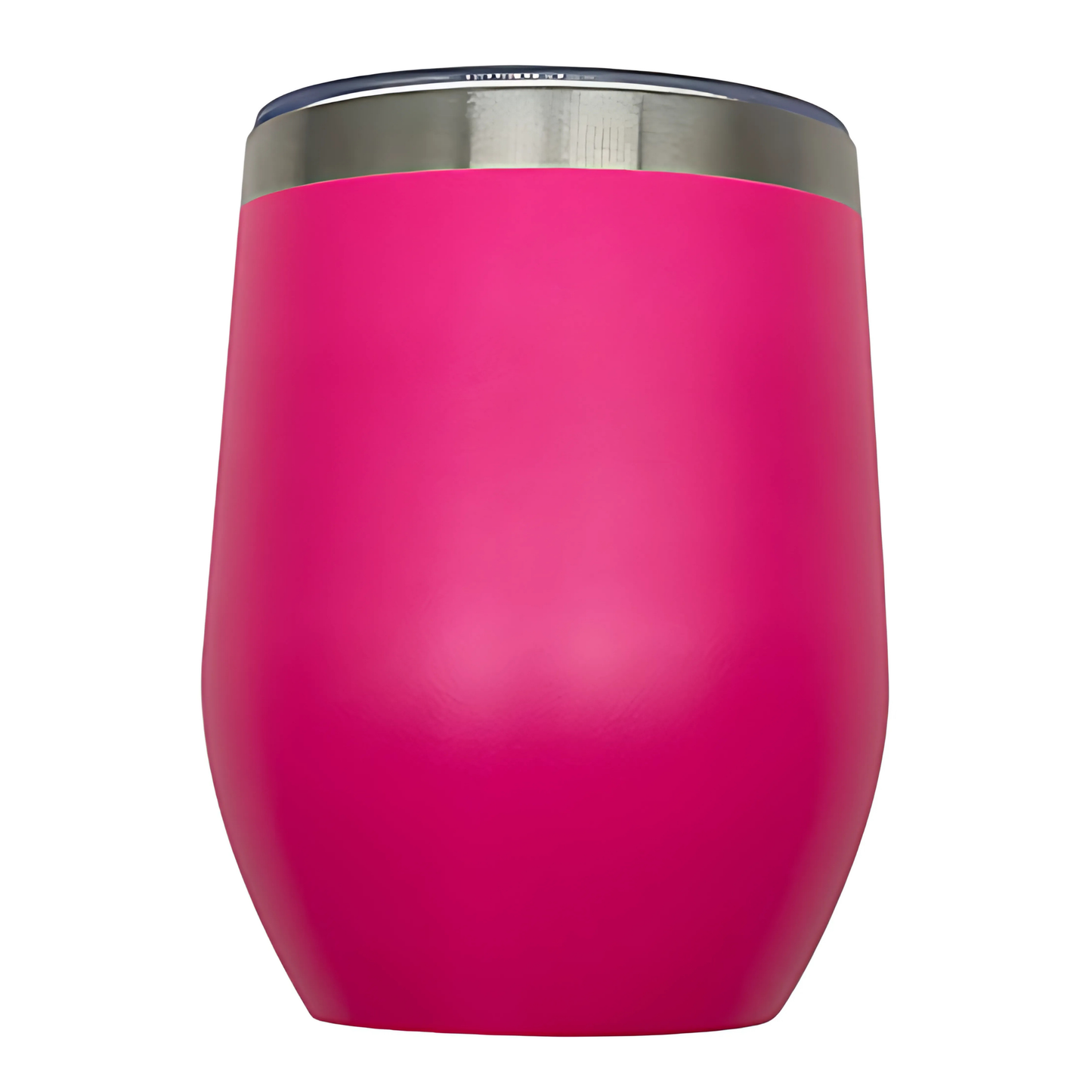 Double wall, stainless steel 12oz engraving wine tumbler cheeky pink