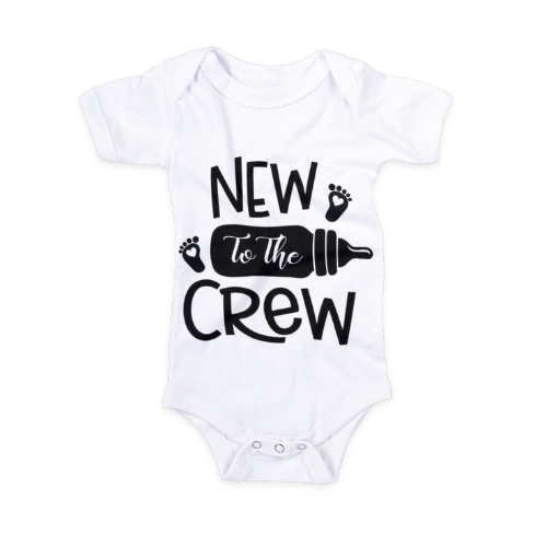 Baby Onesie New To The Crew