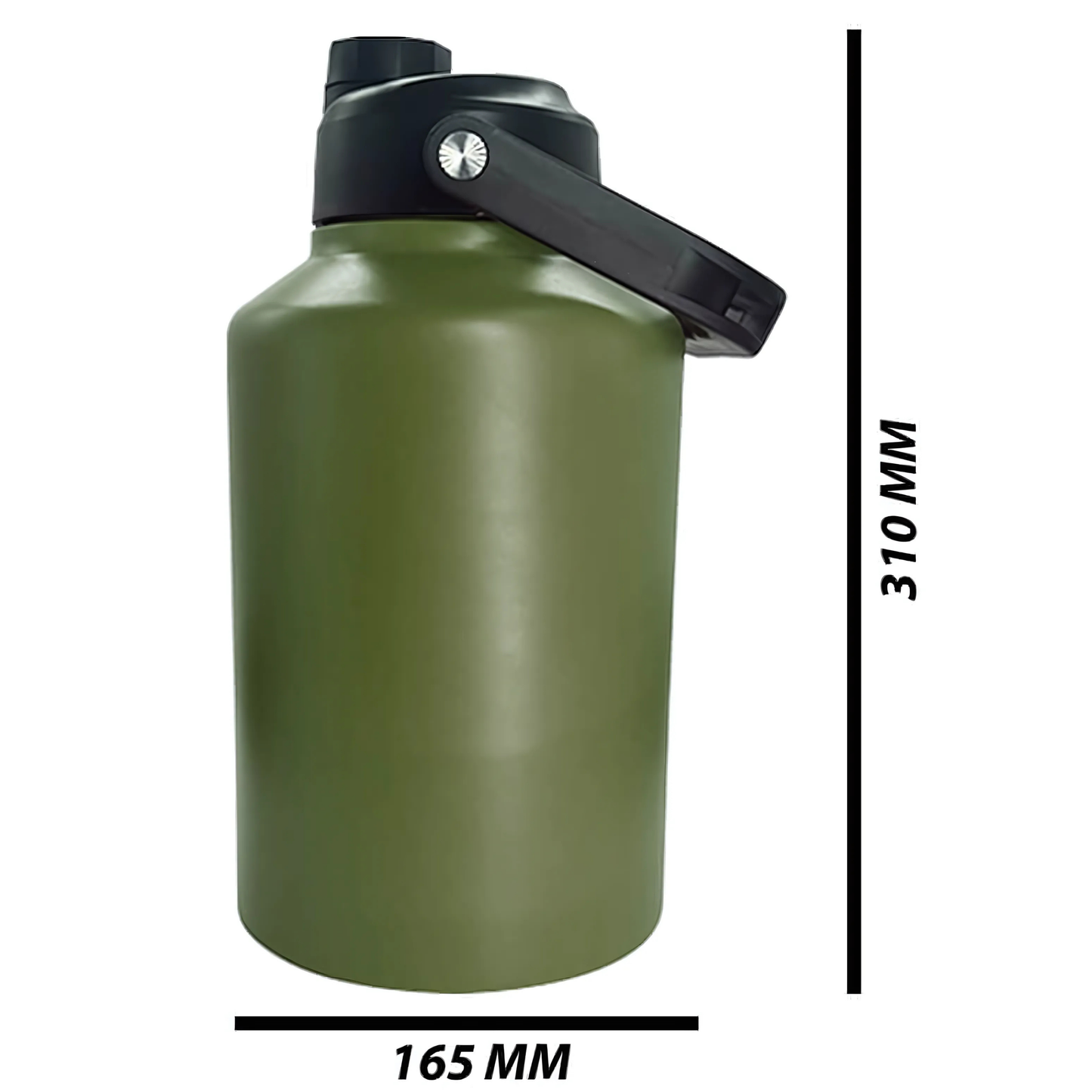 Double Wall Stainless Steel Engraving 128oz (3.8L) Camper Plus Water Tank Camo