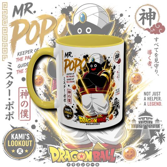 "Fan art anime" two tone mug.