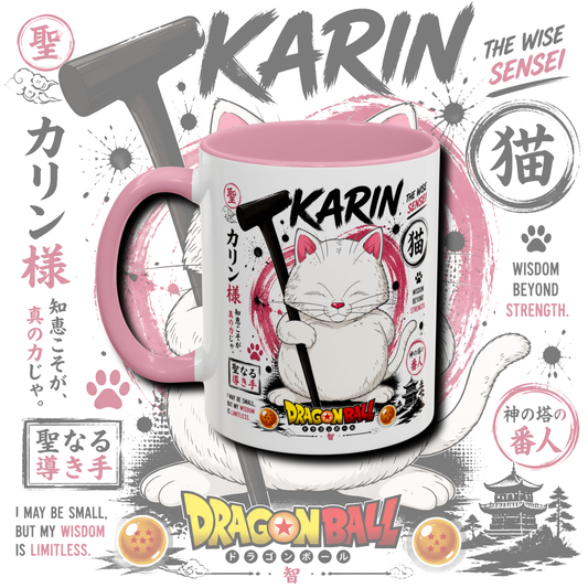 "Fan art anime" two tone mug.