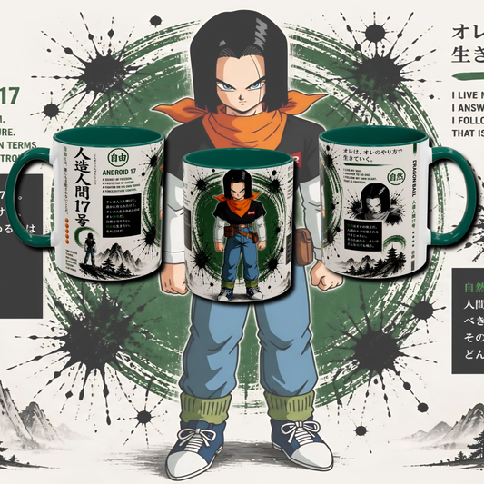 "Fan art" two tone mug.