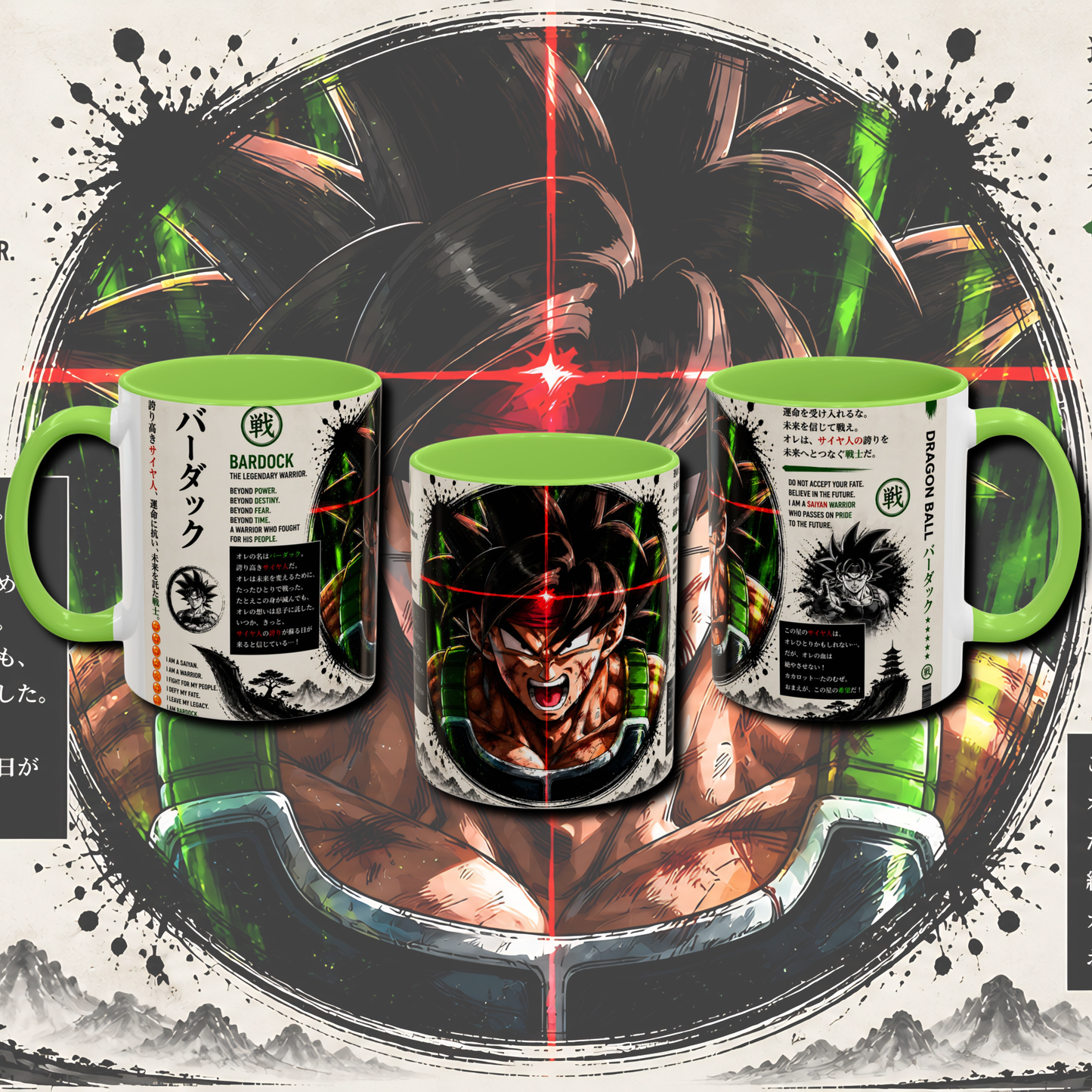 "Fan art" two tone mug.