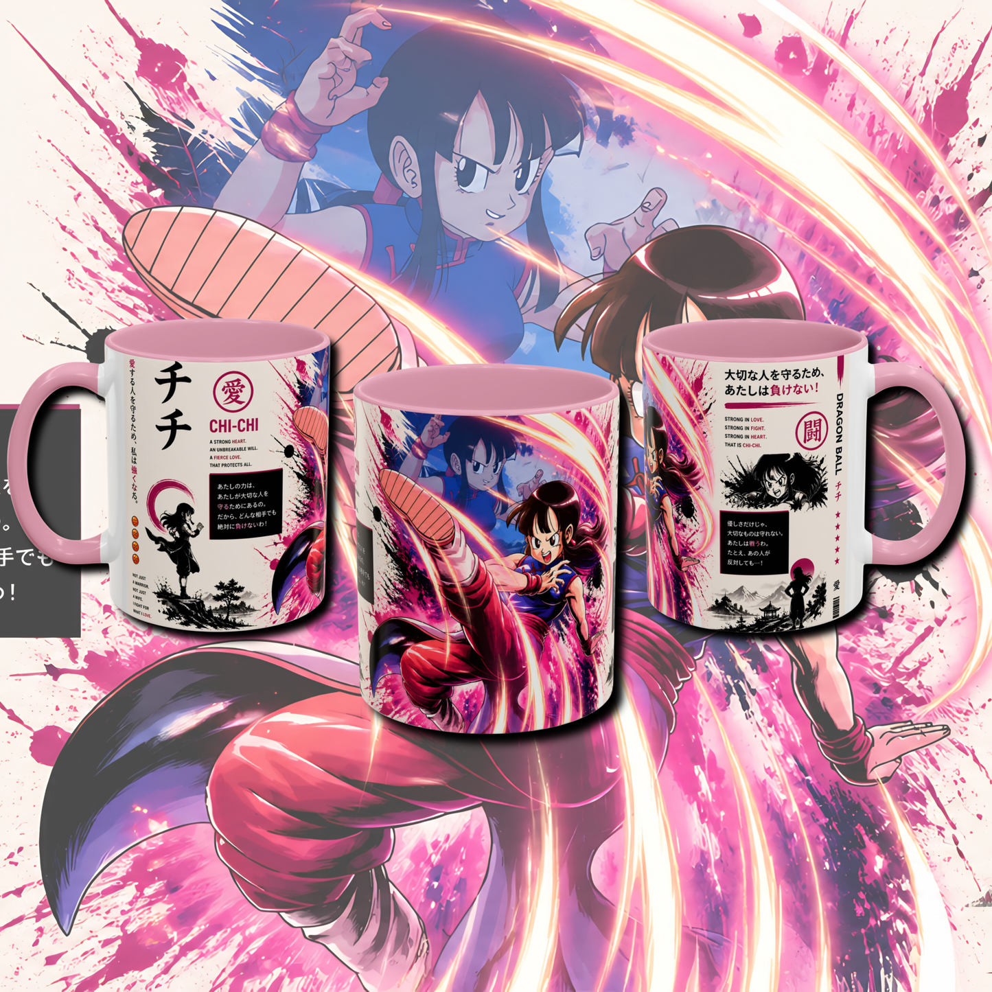 "Fan art" two tone mug.