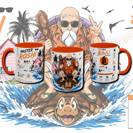 "Fan art" two tone mug.