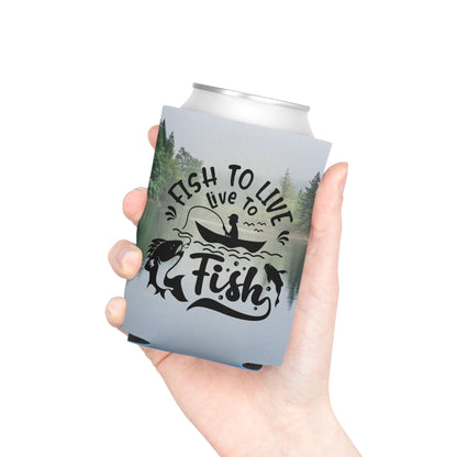 Fish To Live Can Cooler