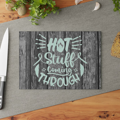 Hot Stuff Glass Cutting Board