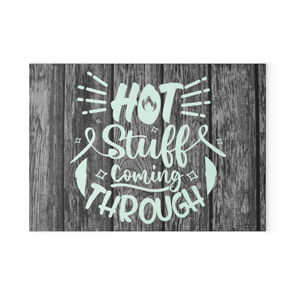 Hot Stuff Glass Cutting Board