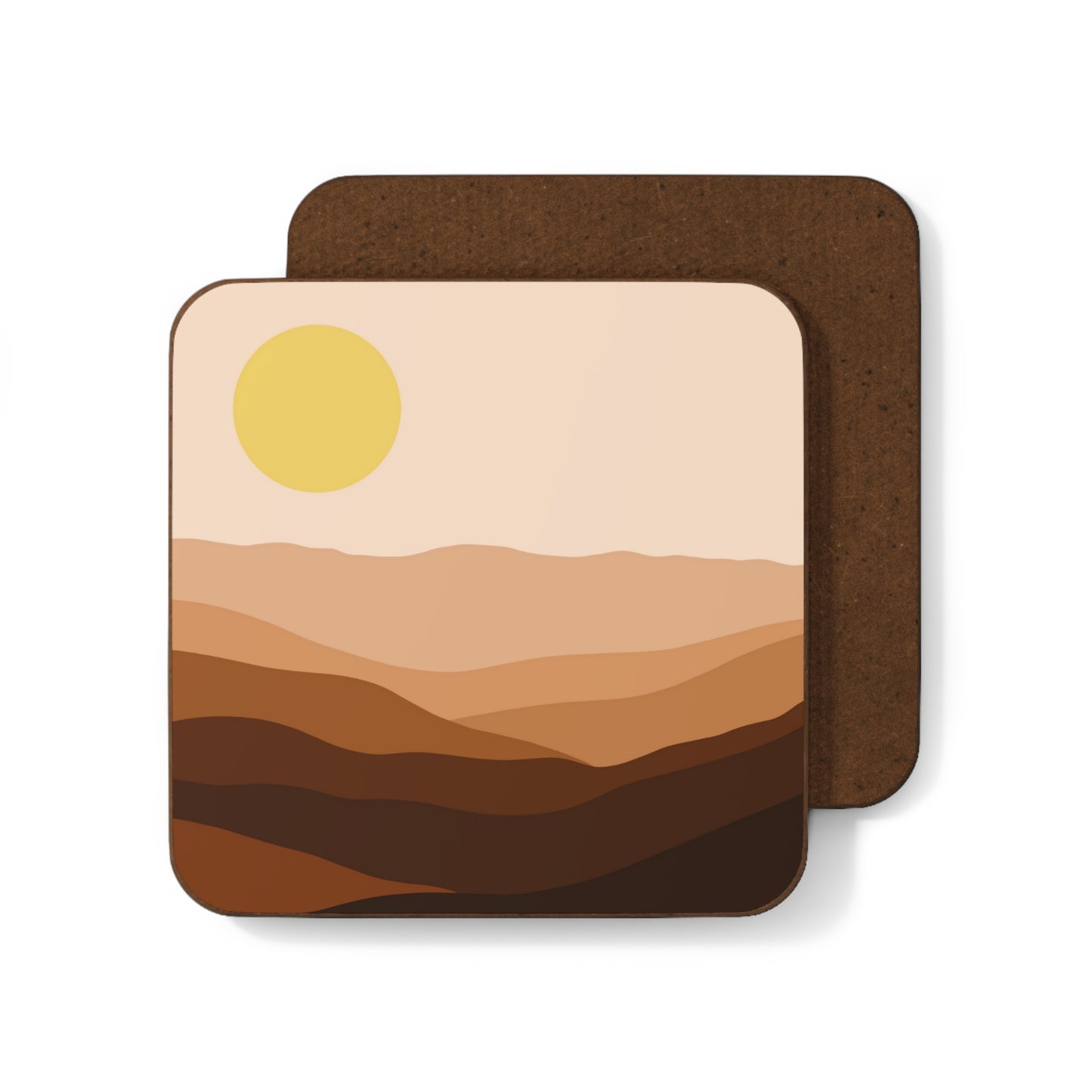 Wooden Landscape Coaster