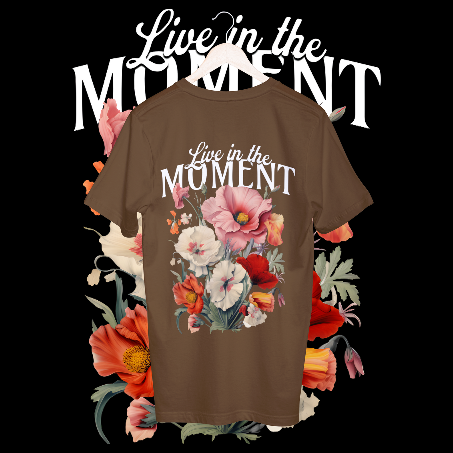 Women's live in the moment t-shirt