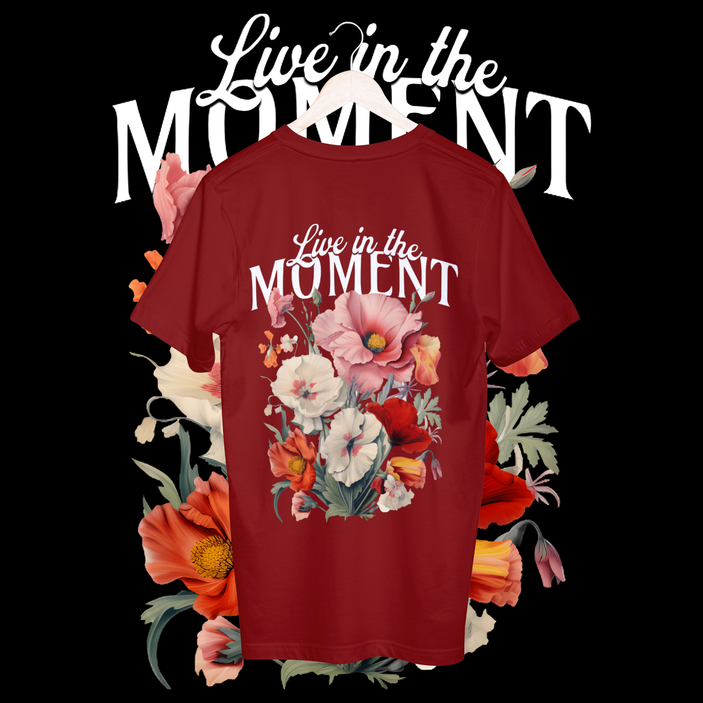 Women's live in the moment t-shirt
