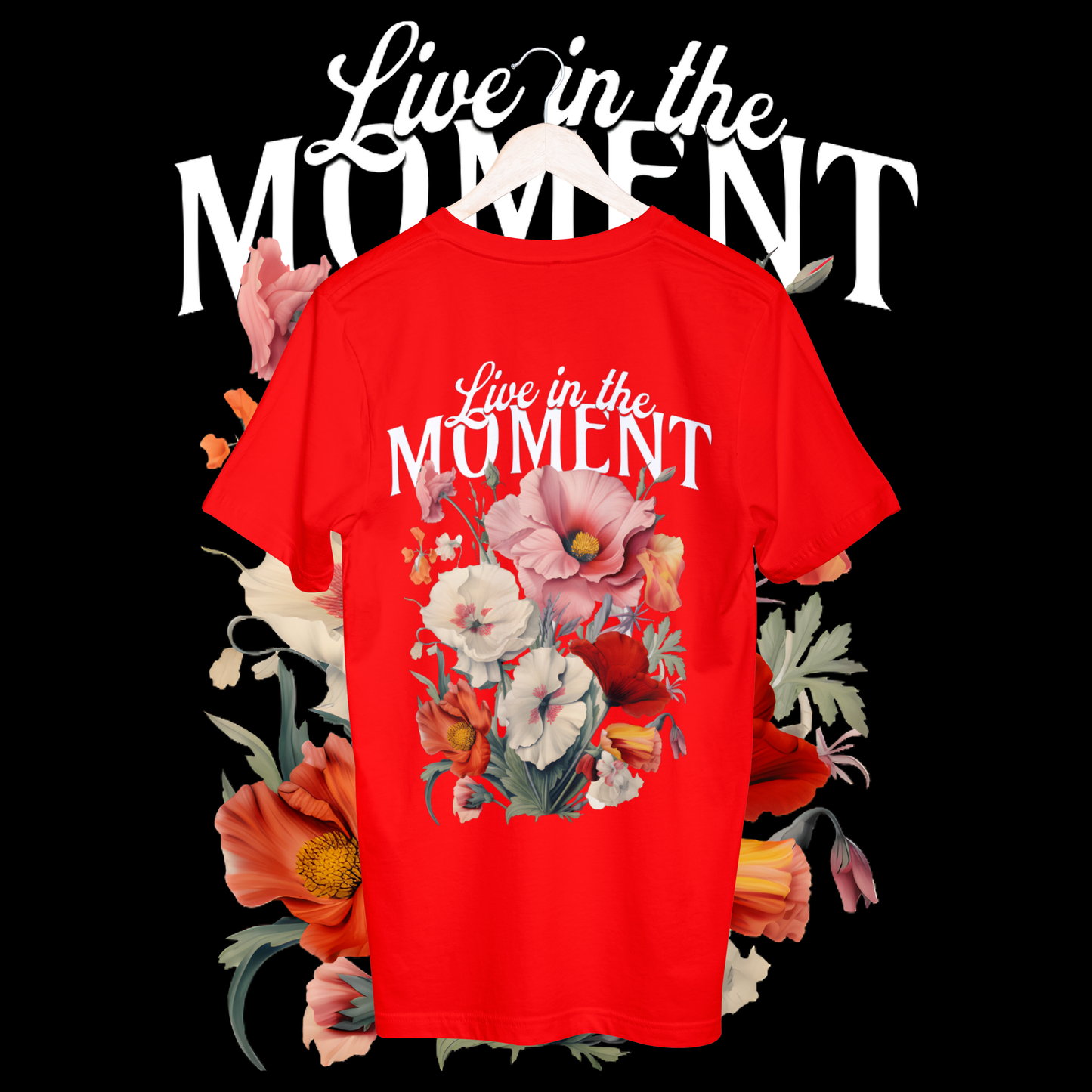 Women's live in the moment t-shirt