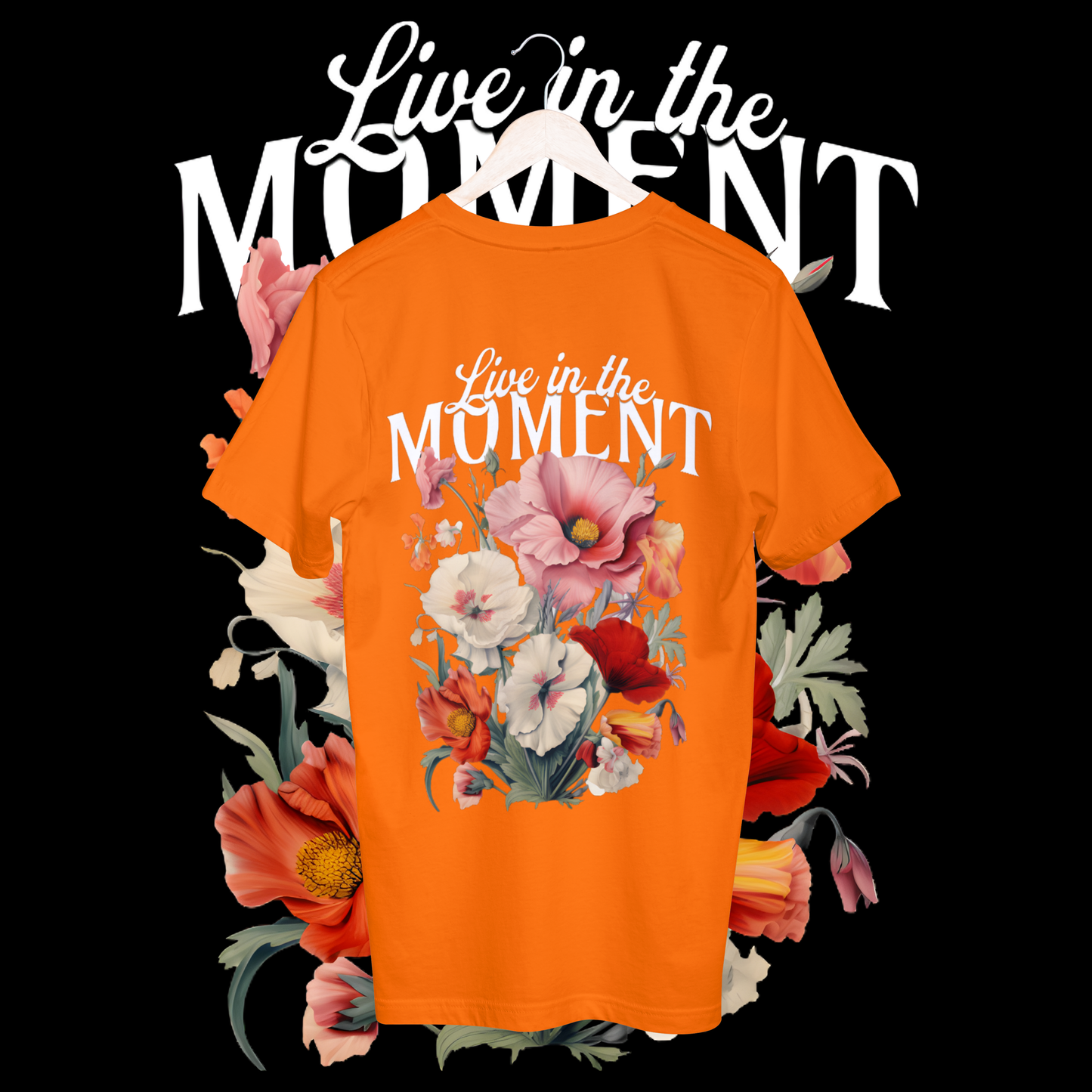 Women's live in the moment t-shirt