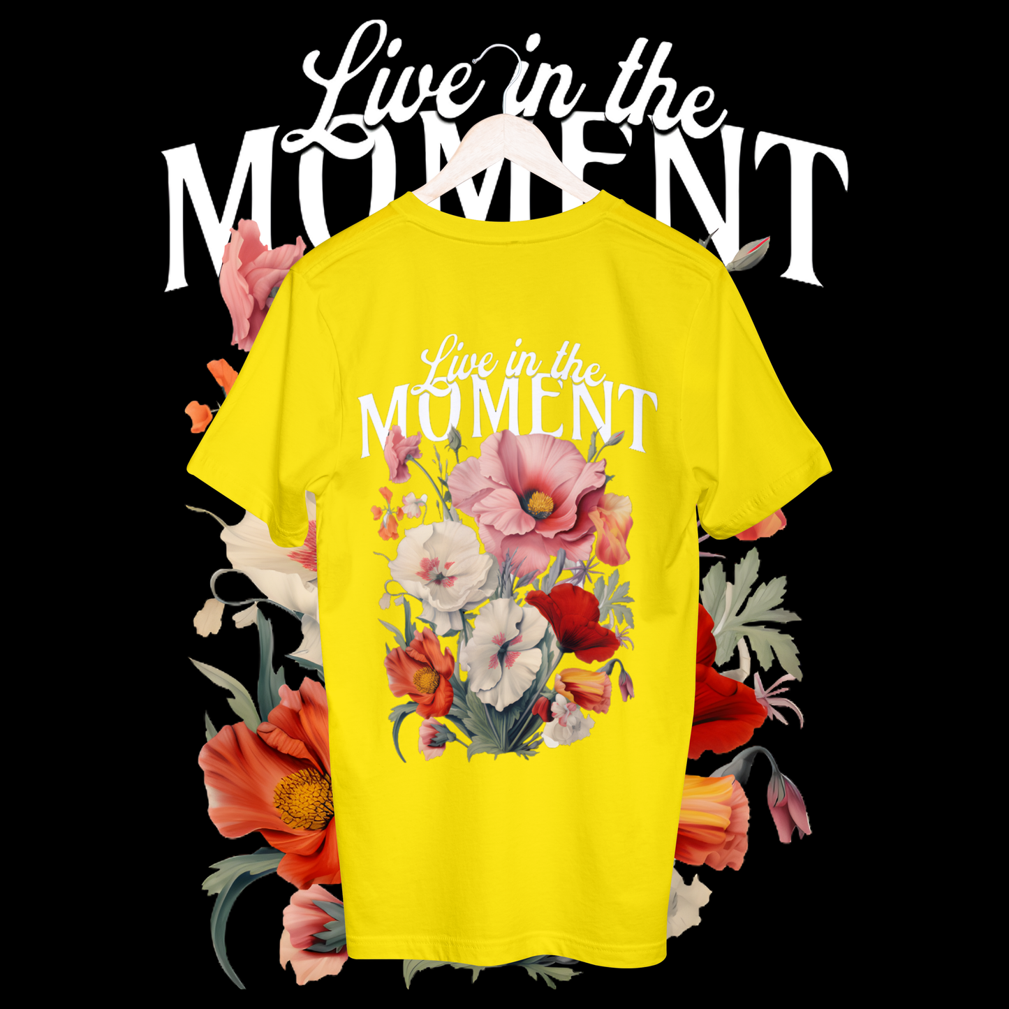 Women's live in the moment t-shirt