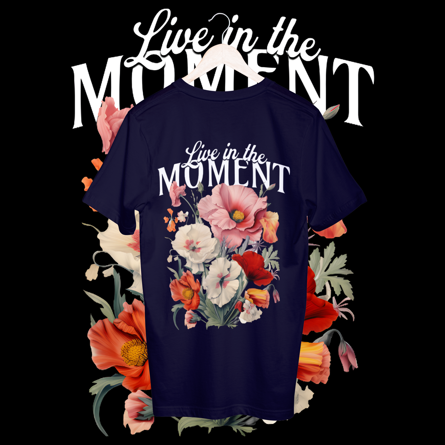 Women's live in the moment t-shirt