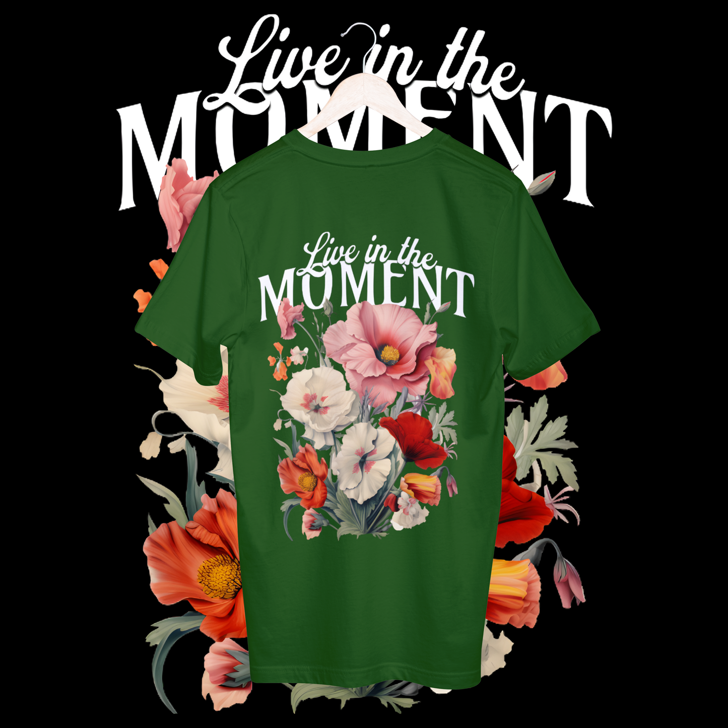 Women's live in the moment t-shirt
