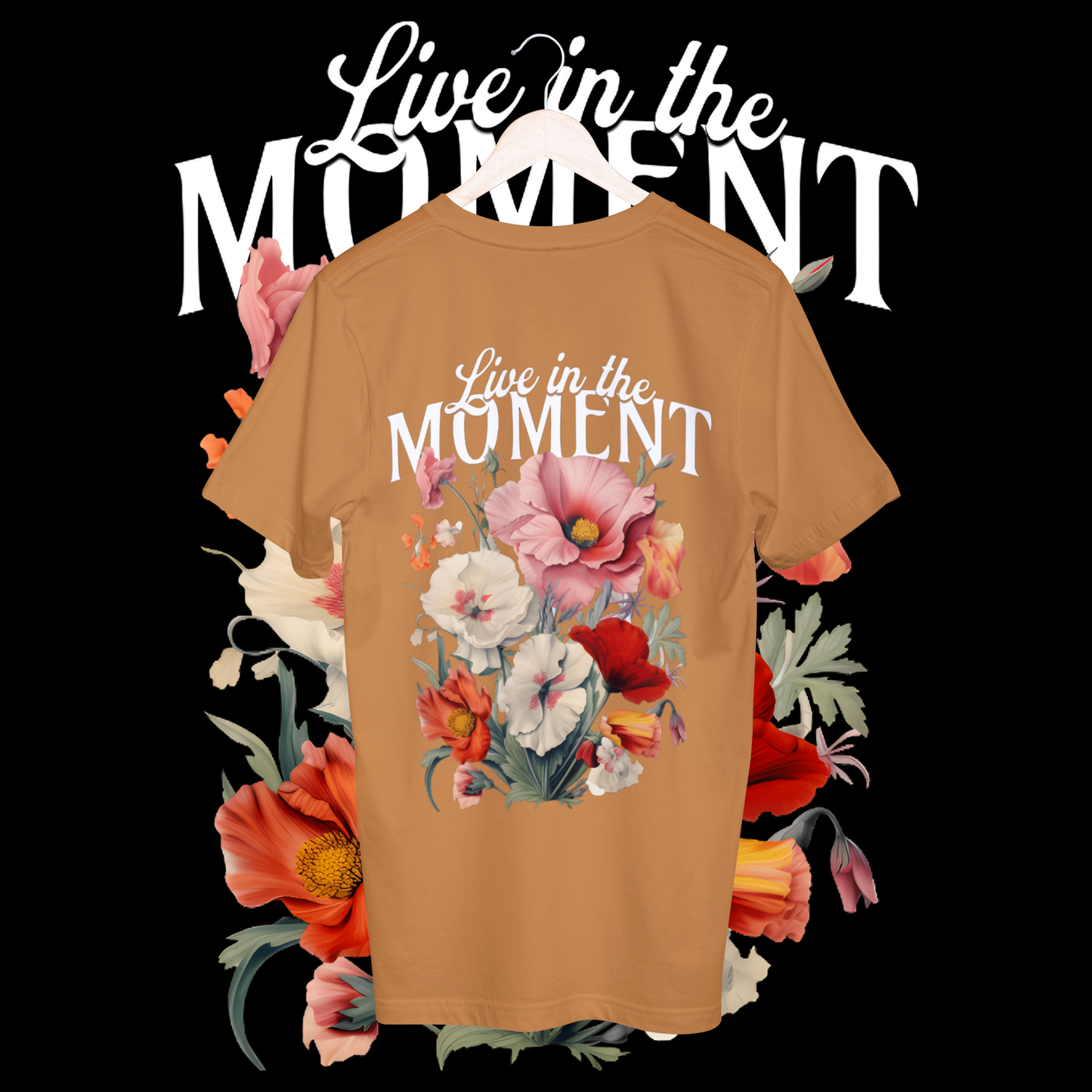 Women's live in the moment t-shirt
