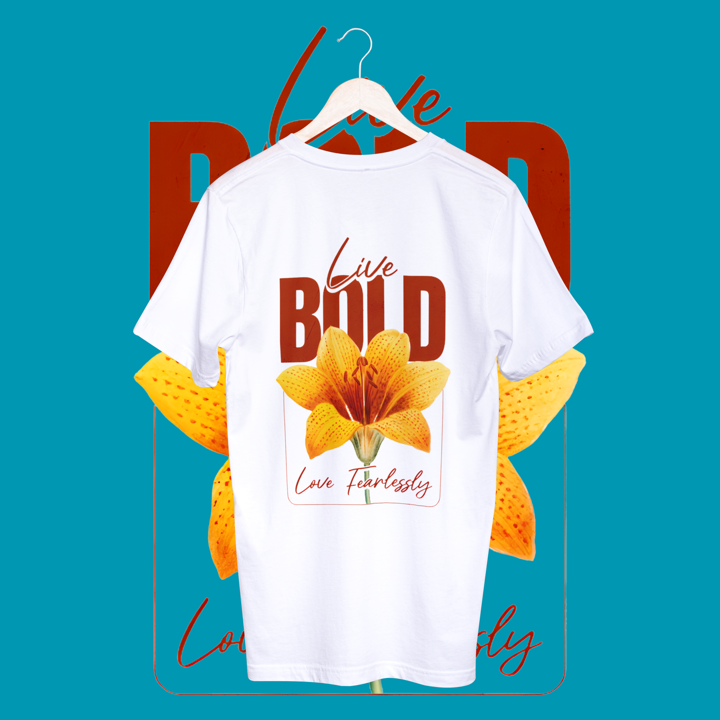 Women's live bold t-shirt