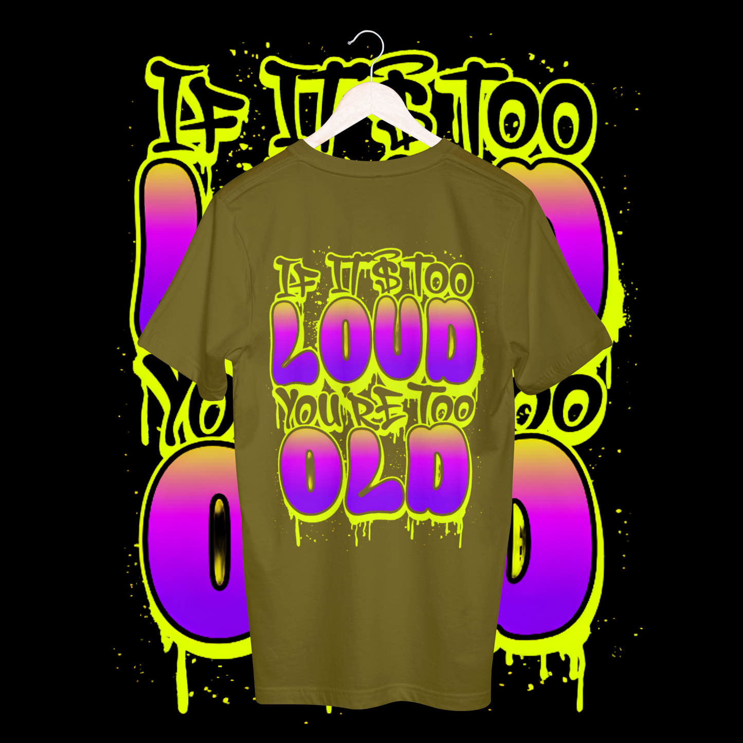 Women's loud T-shirt