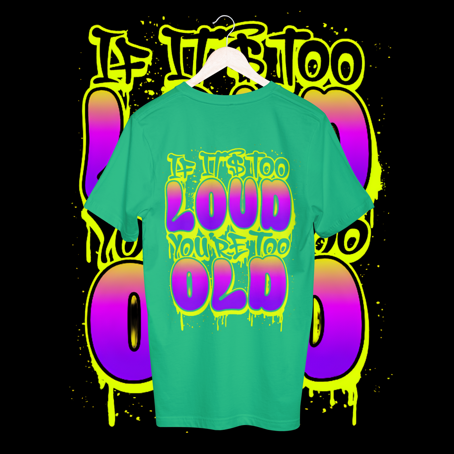 Women's loud T-shirt