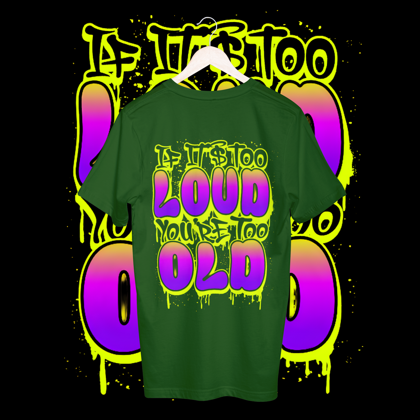 Women's loud T-shirt