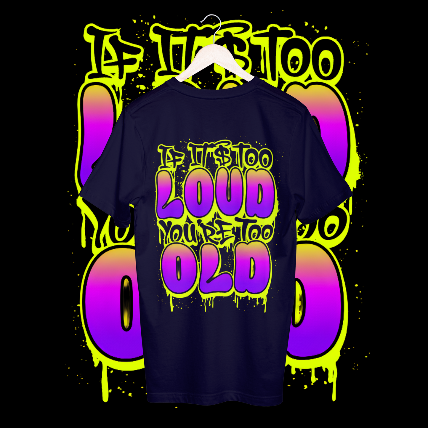 Women's loud T-shirt