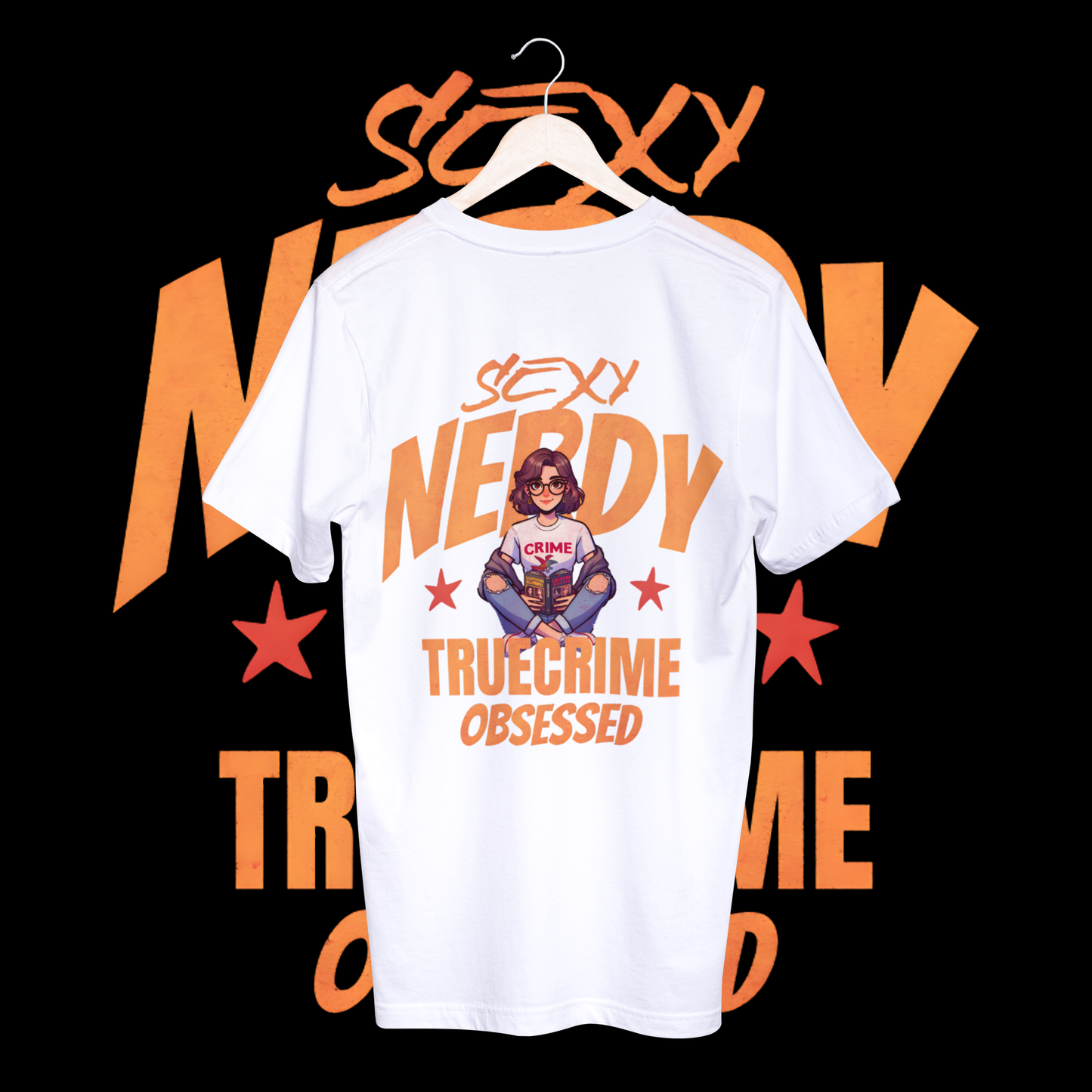 Women's sexy nerdy T-shirt