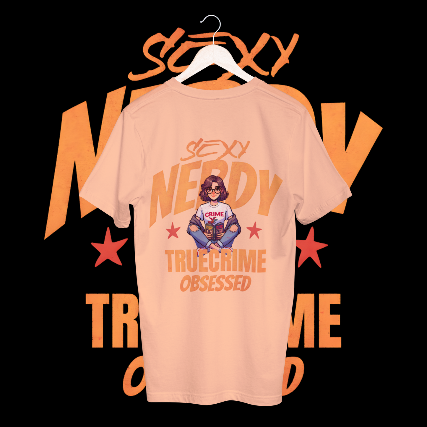 Women's sexy nerdy T-shirt
