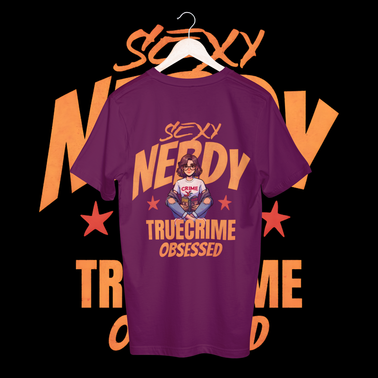 Women's sexy nerdy T-shirt