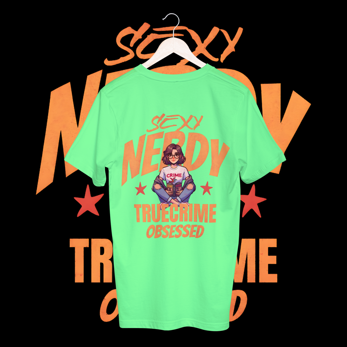 Women's sexy nerdy T-shirt