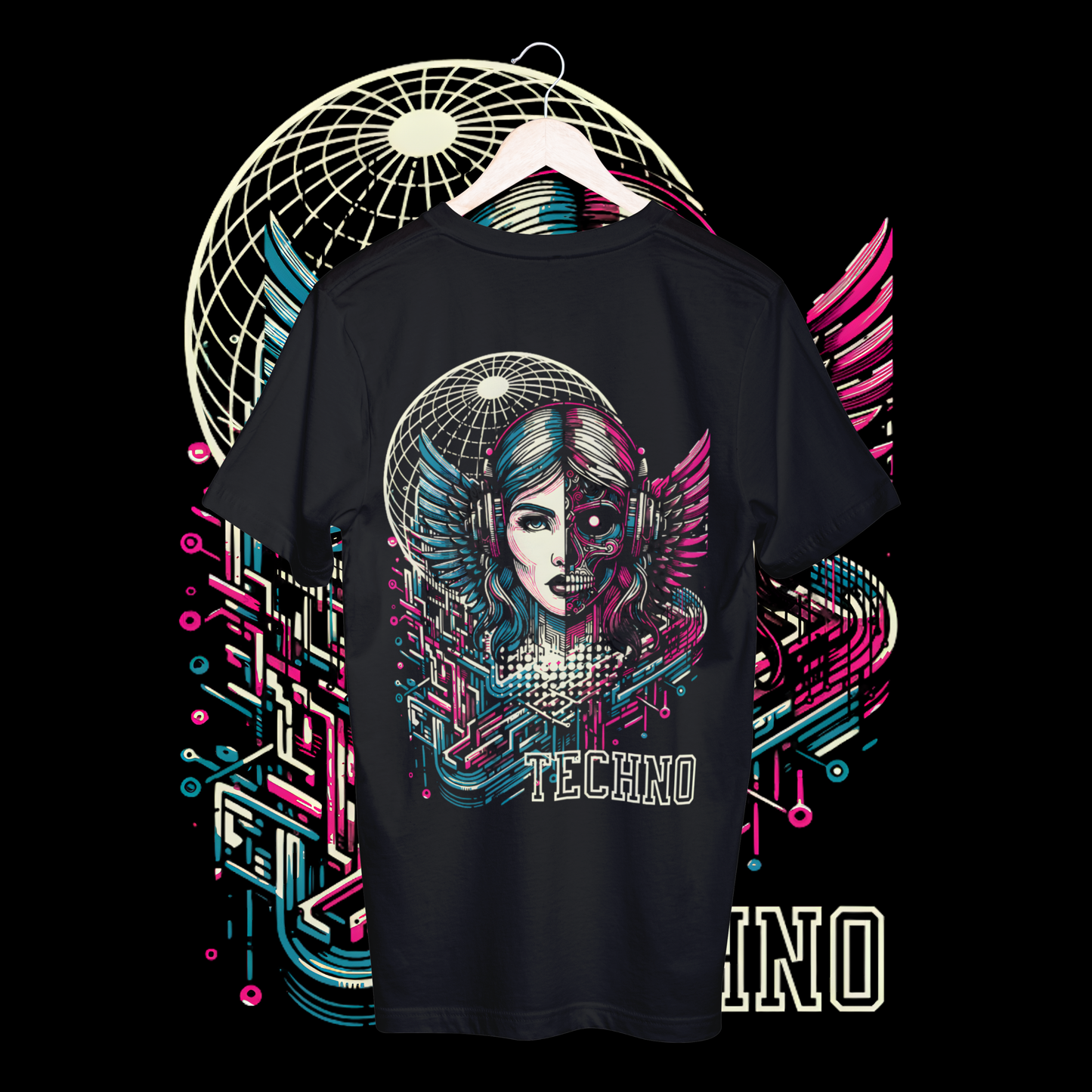 Women's techno t-shirt