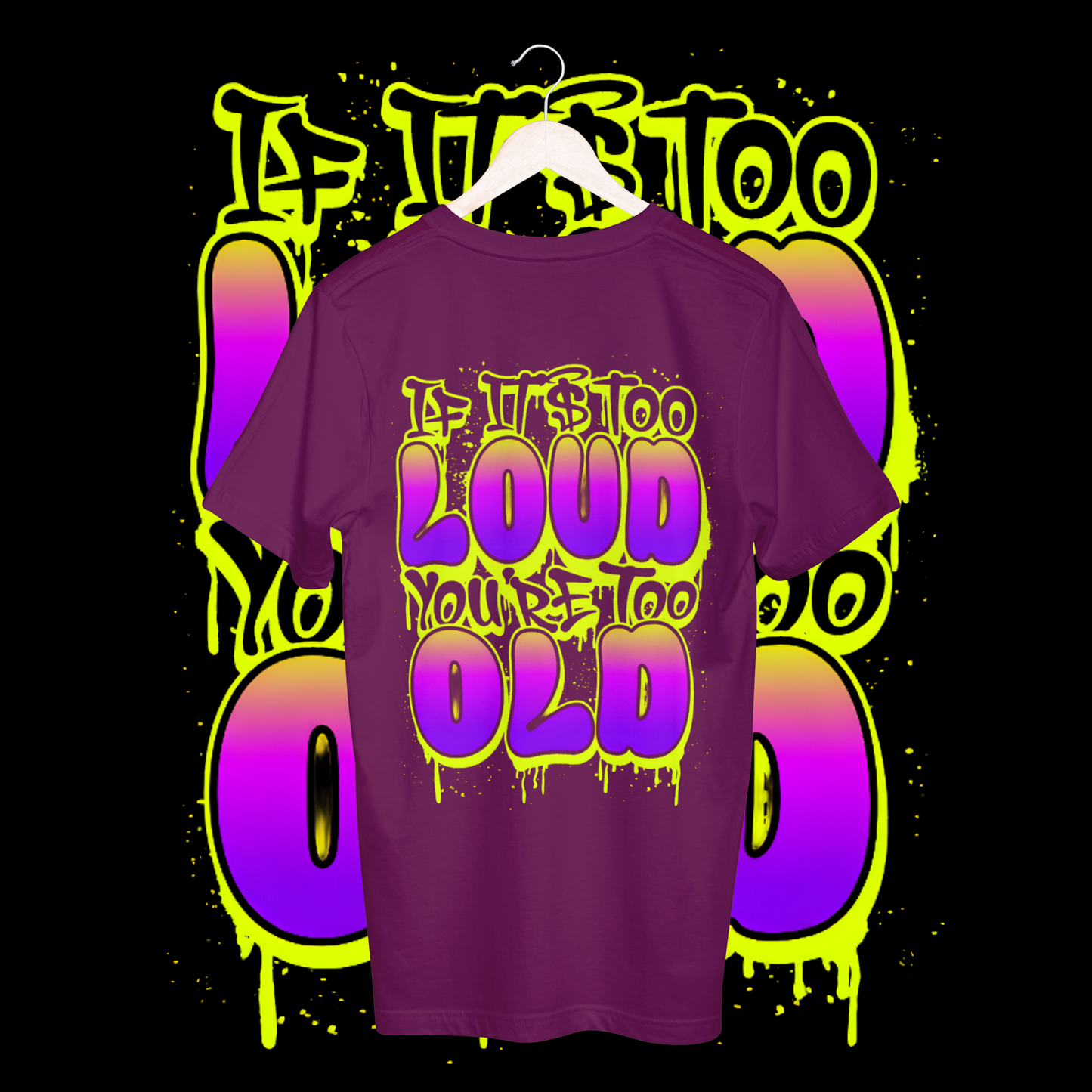 Women's loud T-shirt