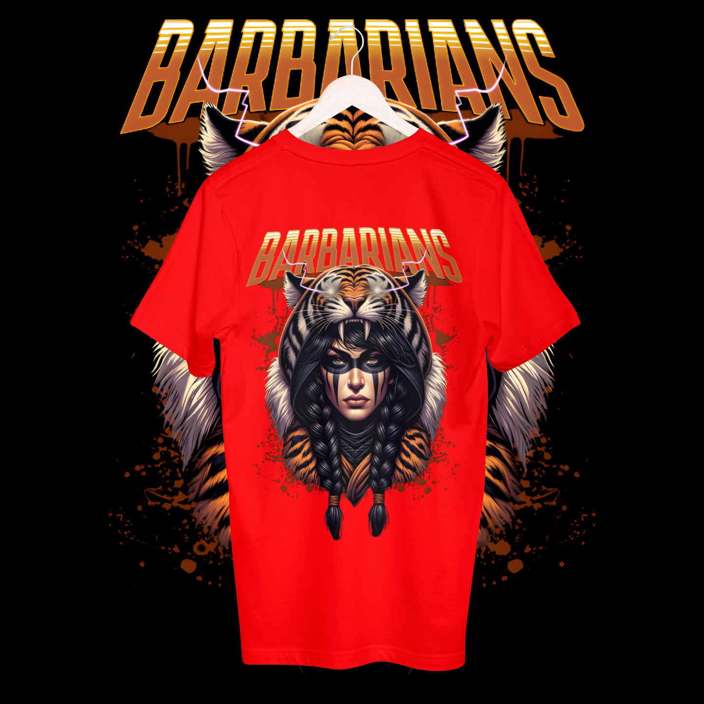 Women's barbarian's t-shirt