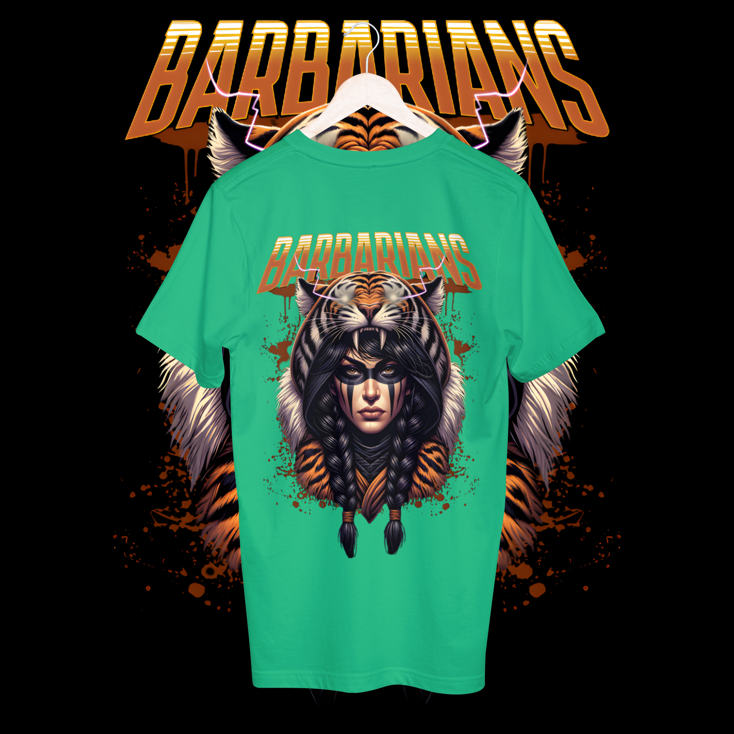 Women's barbarian's t-shirt