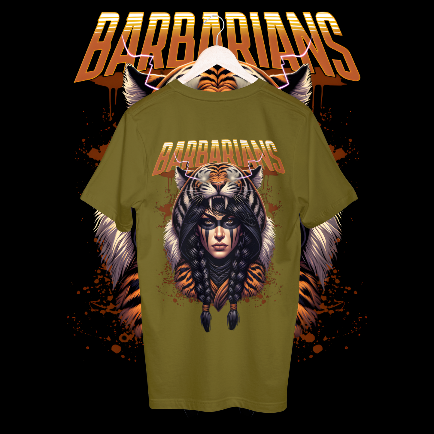 Women's barbarian's t-shirt
