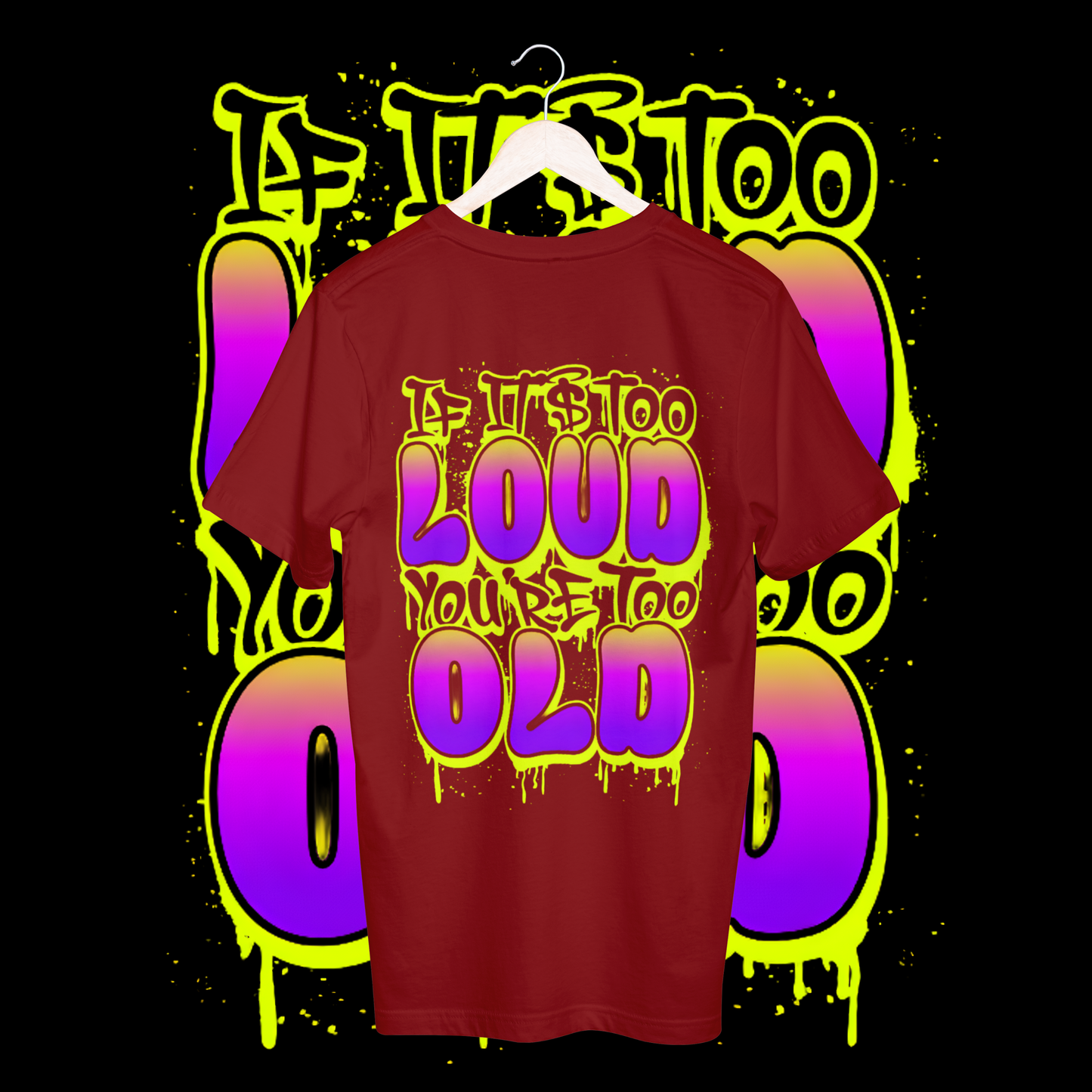 Women's loud T-shirt
