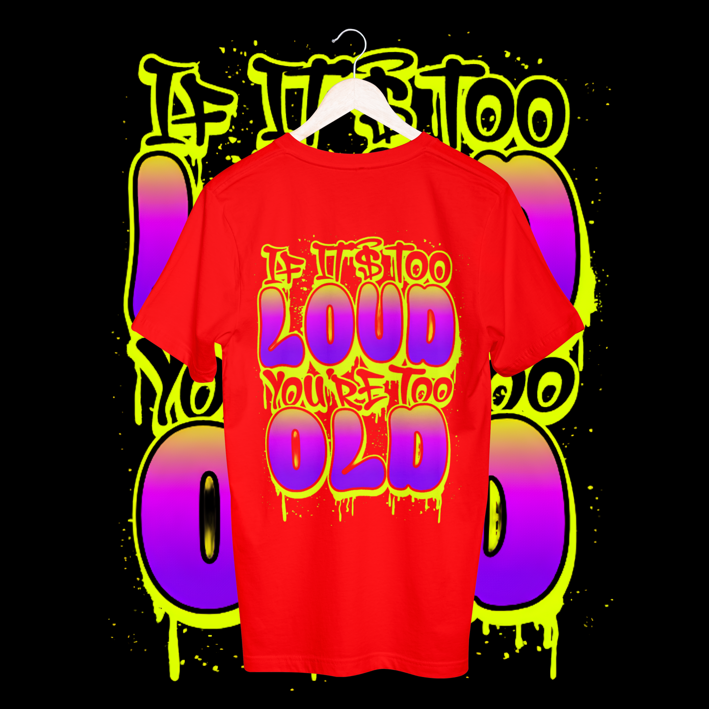 Women's loud T-shirt